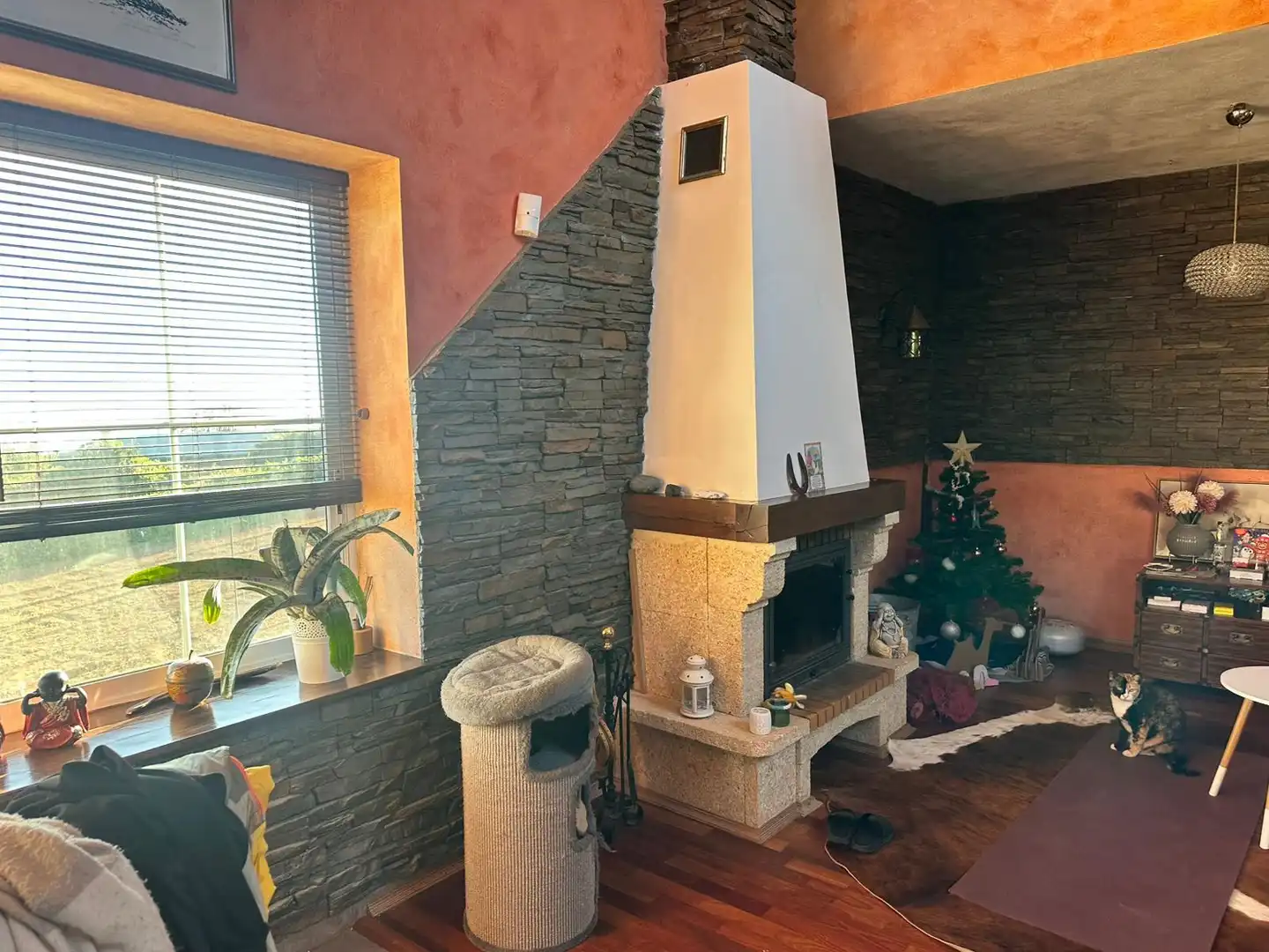 Sala de estar de Casa o chalet en venta en El Rosario con Calefacción, Jardín privado y Parquet