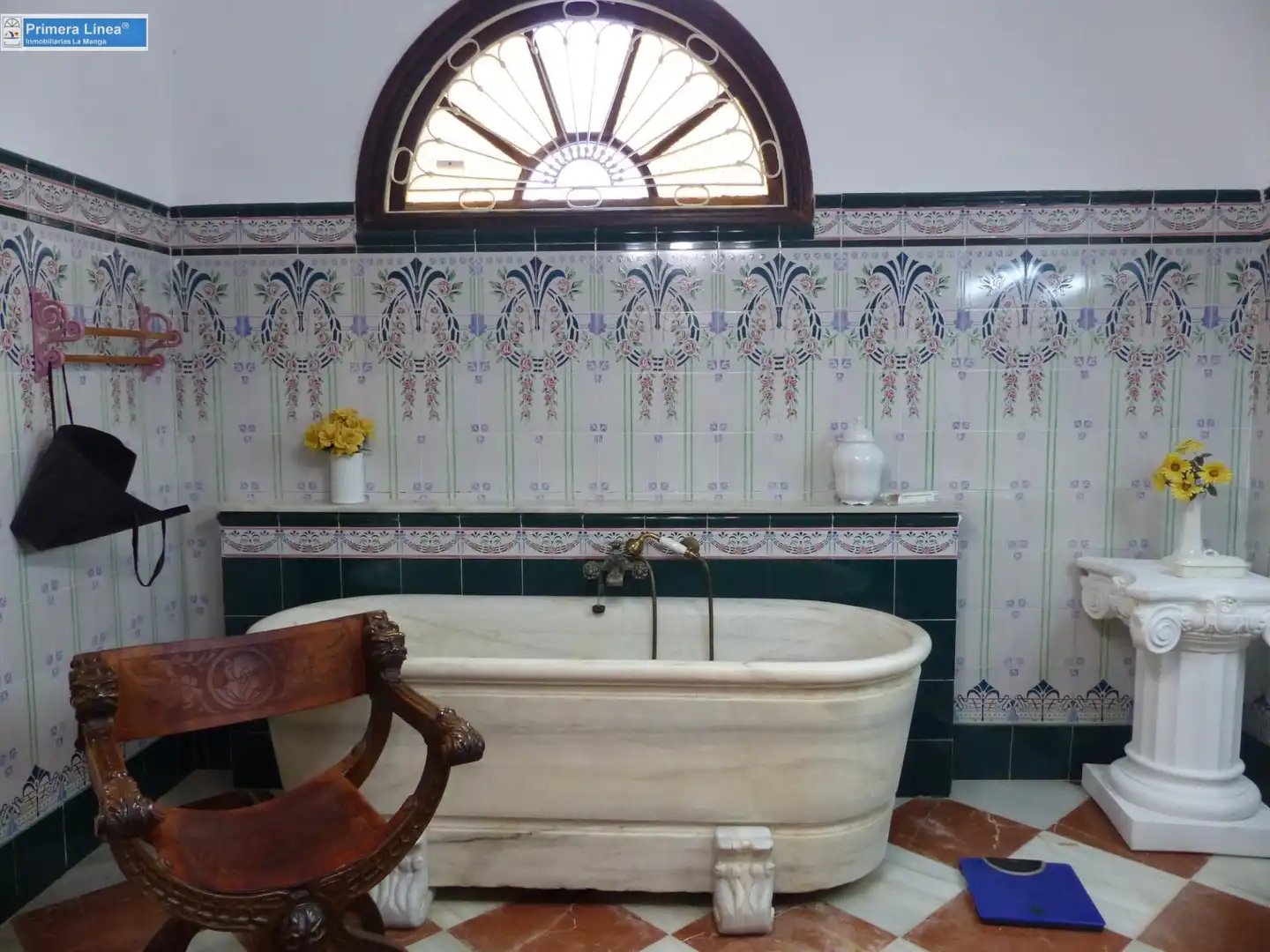 Baño de Casa o chalet en venta en Cartagena con Calefacción, Jardín privado y Parquet