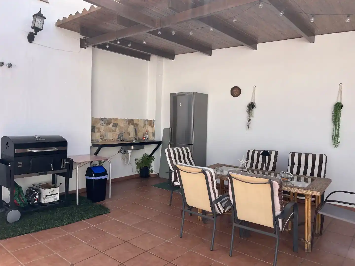 Terrasse von Haus oder Chalet zur Miete in Casabermeja, Málaga