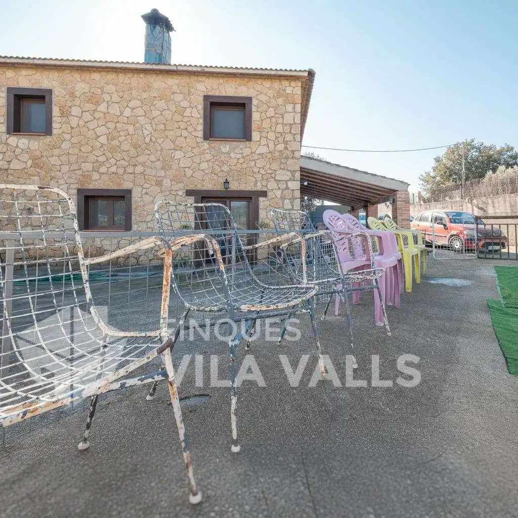 Terrassa de Finca rústica en venda en Sentmenat