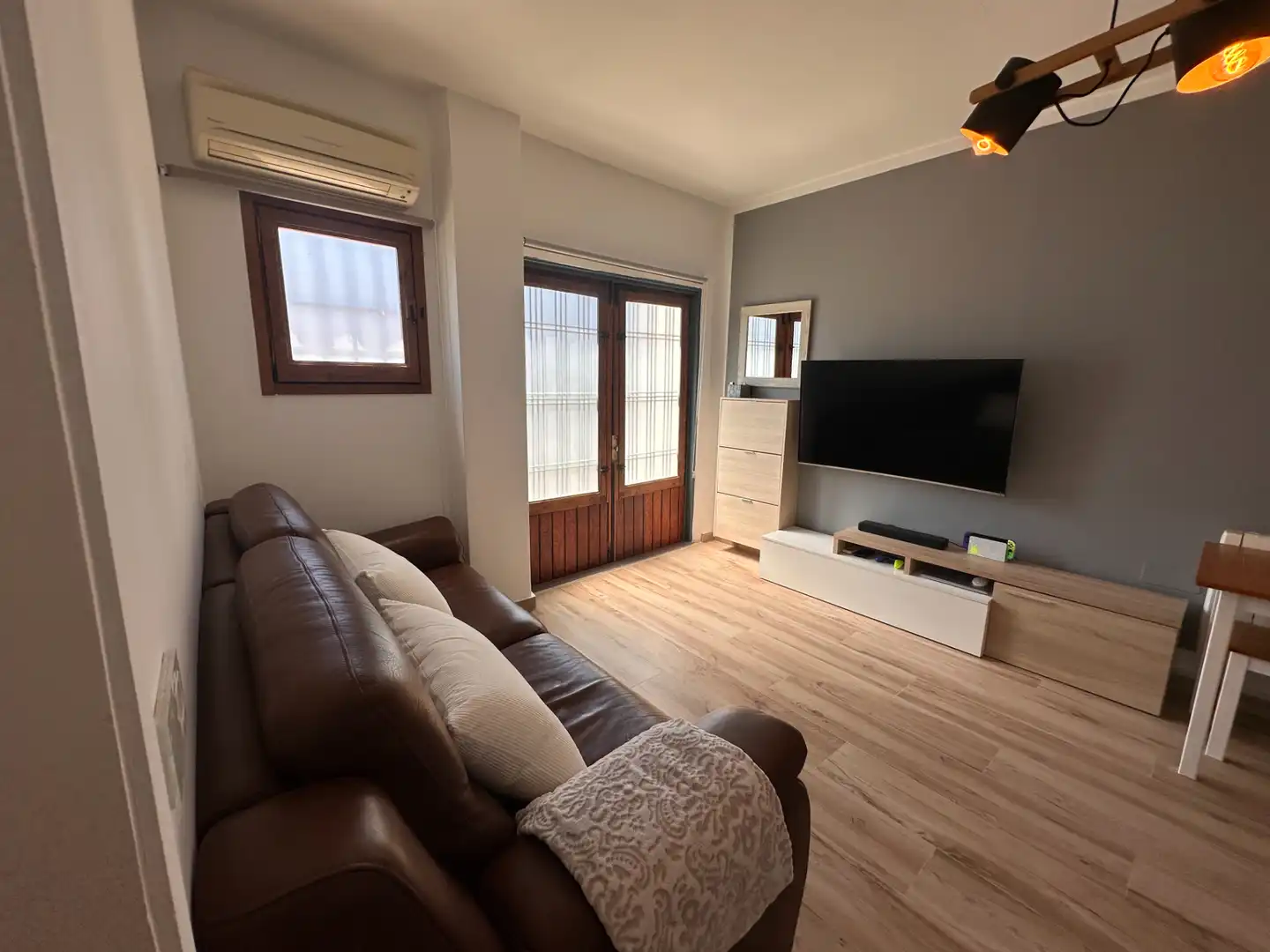 Wohnzimmer von Haus oder Chalet zum Verkauf in Mont-roig del Camp mit Klimaanlage, Heizung und Privatgarten