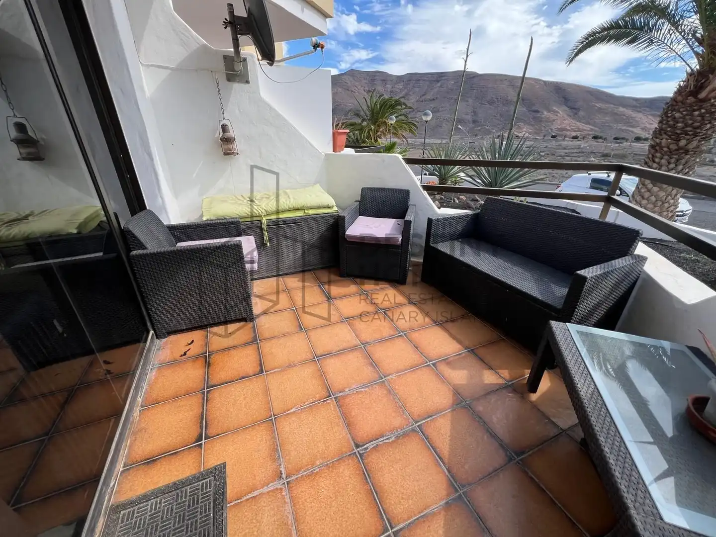 Terrasse von Wohnungen zum Verkauf in Tuineje mit Terrasse, Möbliert und Gemeinschaftspool