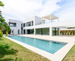 Vista exterior de Casa o xalet en venda en Sant Josep de sa Talaia amb Aire condicionat, Calefacció i Jardí privat