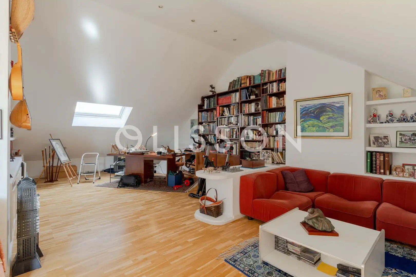 Sala de estar de Casa o chalet en venta en Madrid con Aire acondicionado, Calefacción y Jardín privado