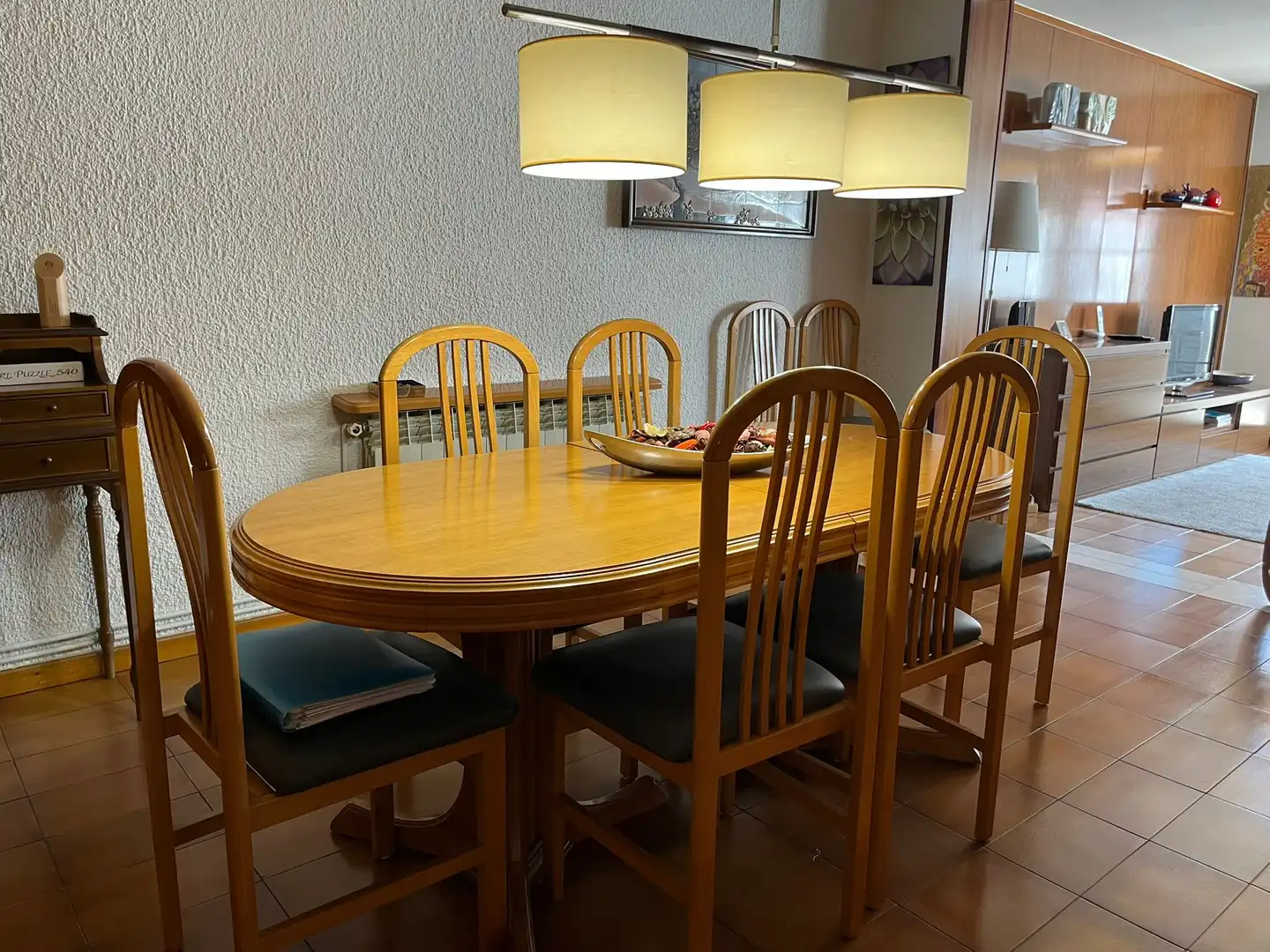 Comedor de Casa adosada en venta en Esparreguera con Calefacción, Trastero y Amueblado