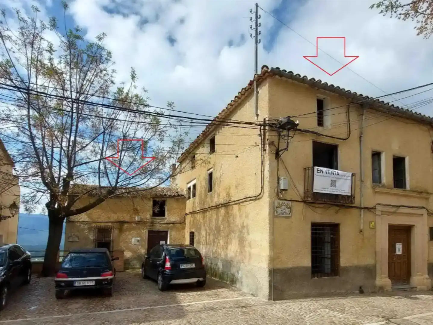 Vista exterior de Casa adosada en venta en Yeste, Albacete