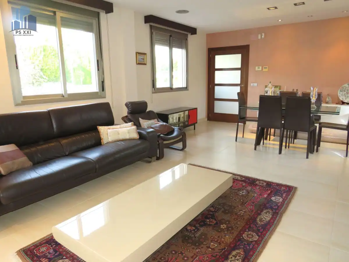 Sala d'estar de Casa o xalet en venda en Burriana / Borriana amb Aire condicionat, Calefacció i Terrassa