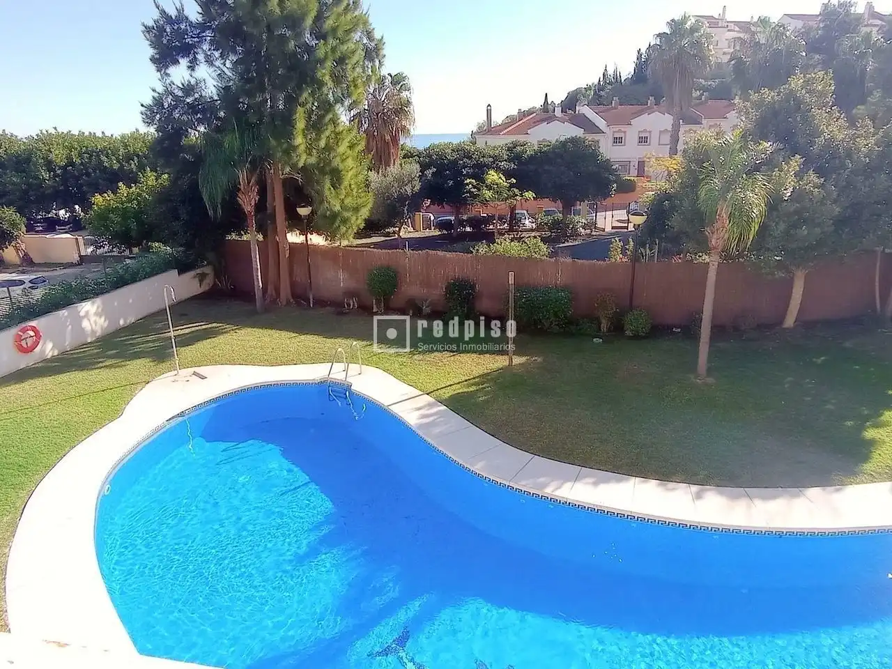 Garten von Wohnung zum Verkauf in Benalmádena mit Klimaanlage, Heizung und Privatgarten