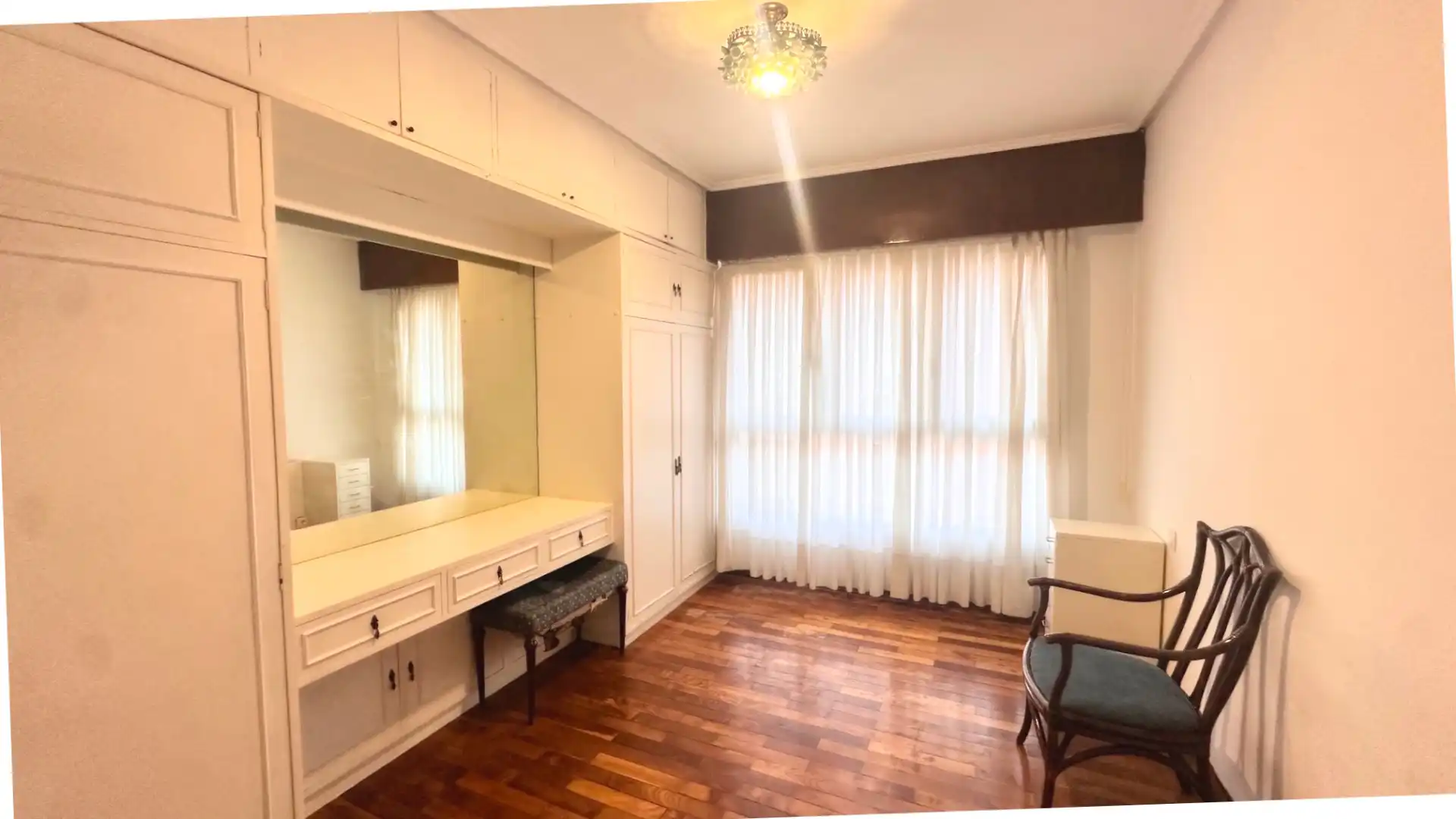 Schlafzimmer von Wohnung zum Verkauf in Portugalete mit Heizung, Terrasse und Möbliert