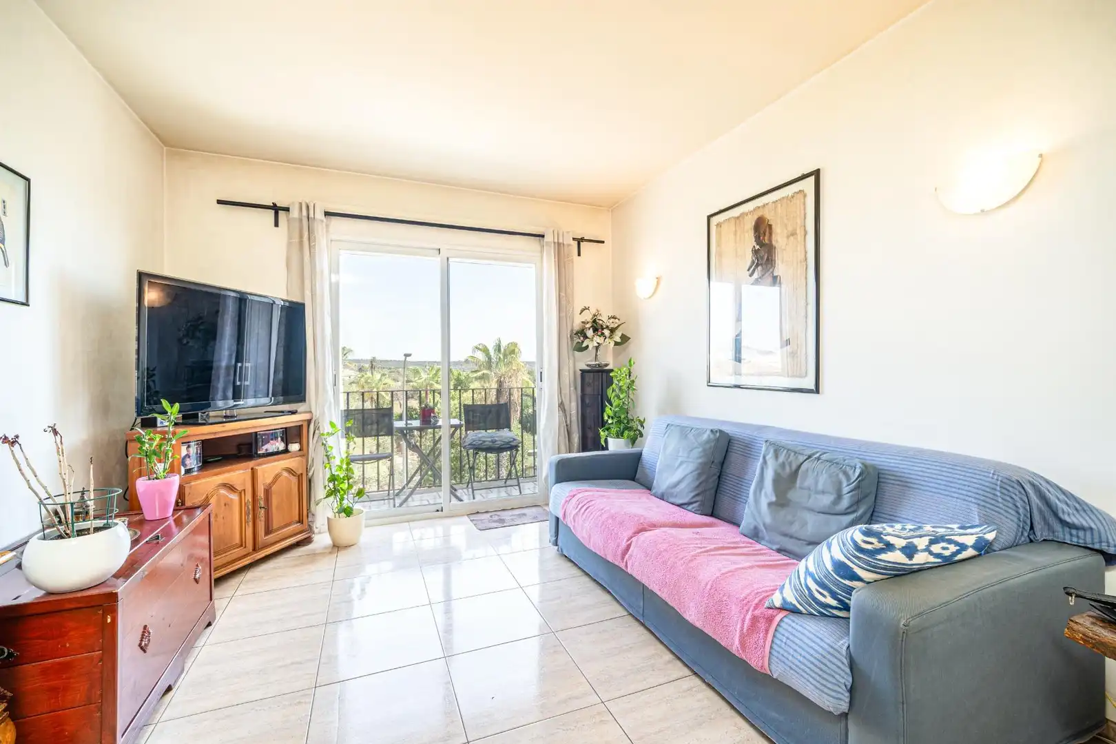 Sala de estar de Piso en venta en Campos con Aire acondicionado, Amueblado y Balcón