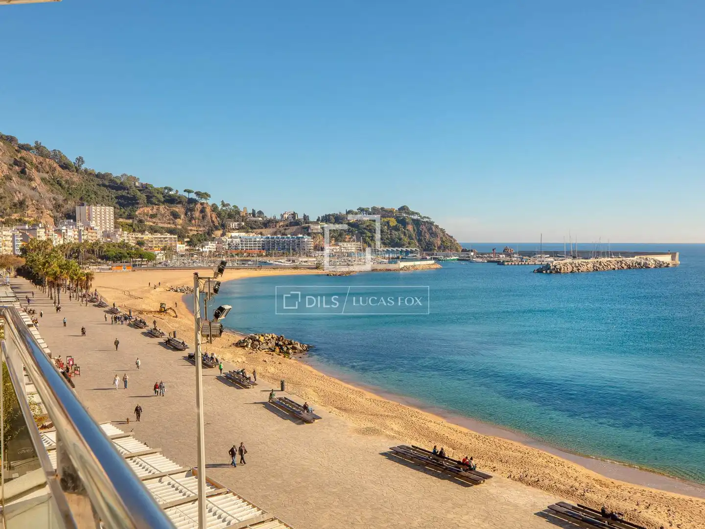 Vista exterior de Piso en venta en Blanes con Aire acondicionado, Calefacción y Terraza