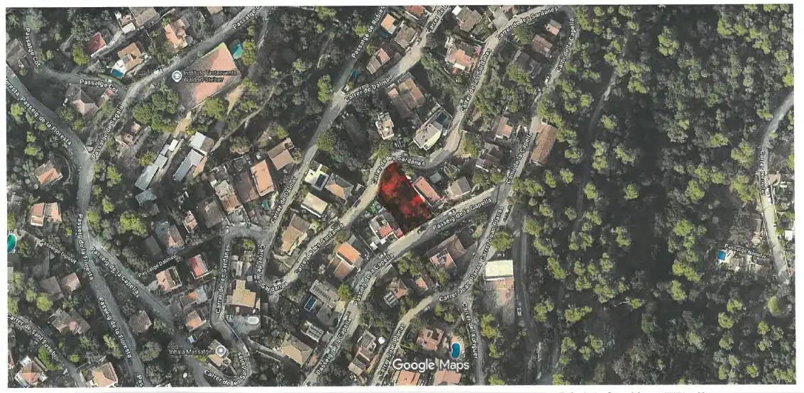 Vista exterior de Residencial en venda en Sant Cugat del Vallès
