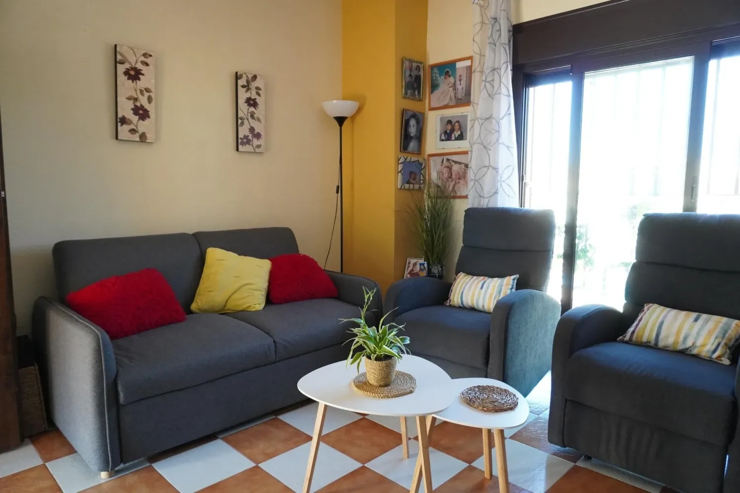 Sala d'estar de Apartament en venda en Mazarrón amb Aire condicionat, Calefacció i Terrassa