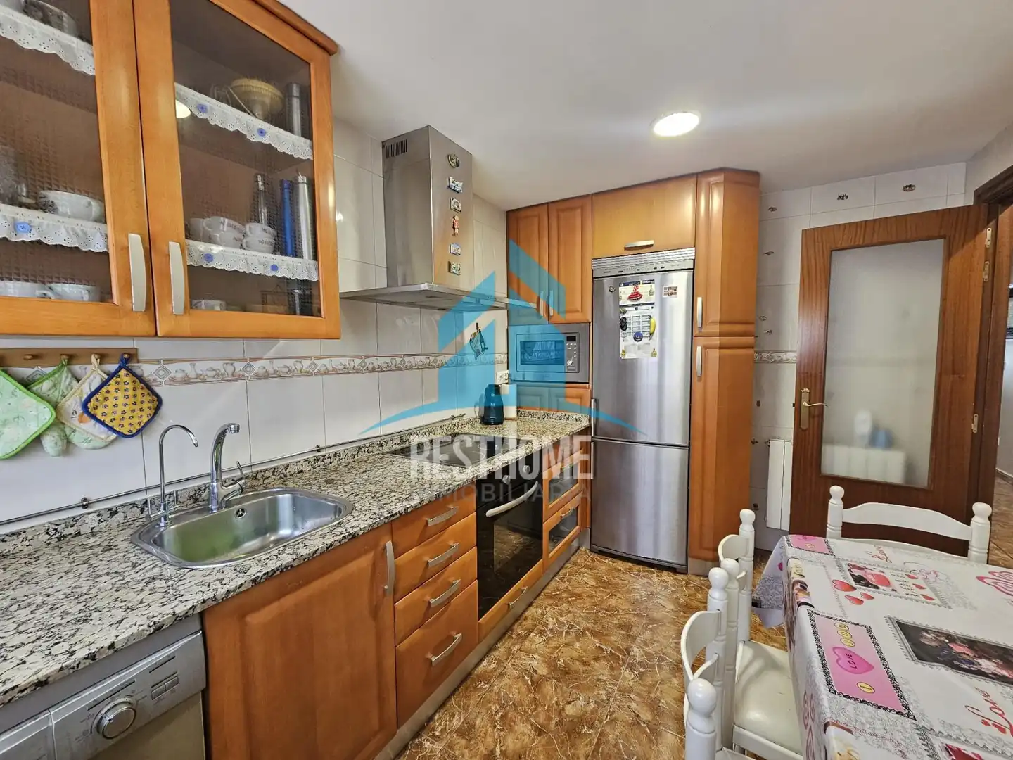 Cocina de Casa o chalet en venta en Castejón (Navarra) con Aire acondicionado, Calefacción y Terraza