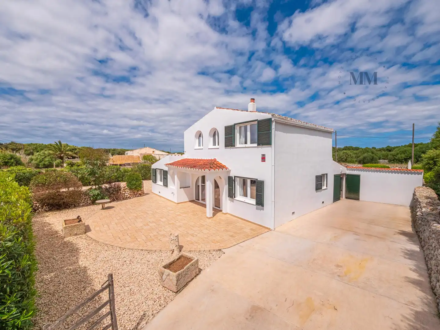 Vista exterior de Casa o chalet en venta en Sant Lluís con Aire acondicionado, Jardín privado y Terraza