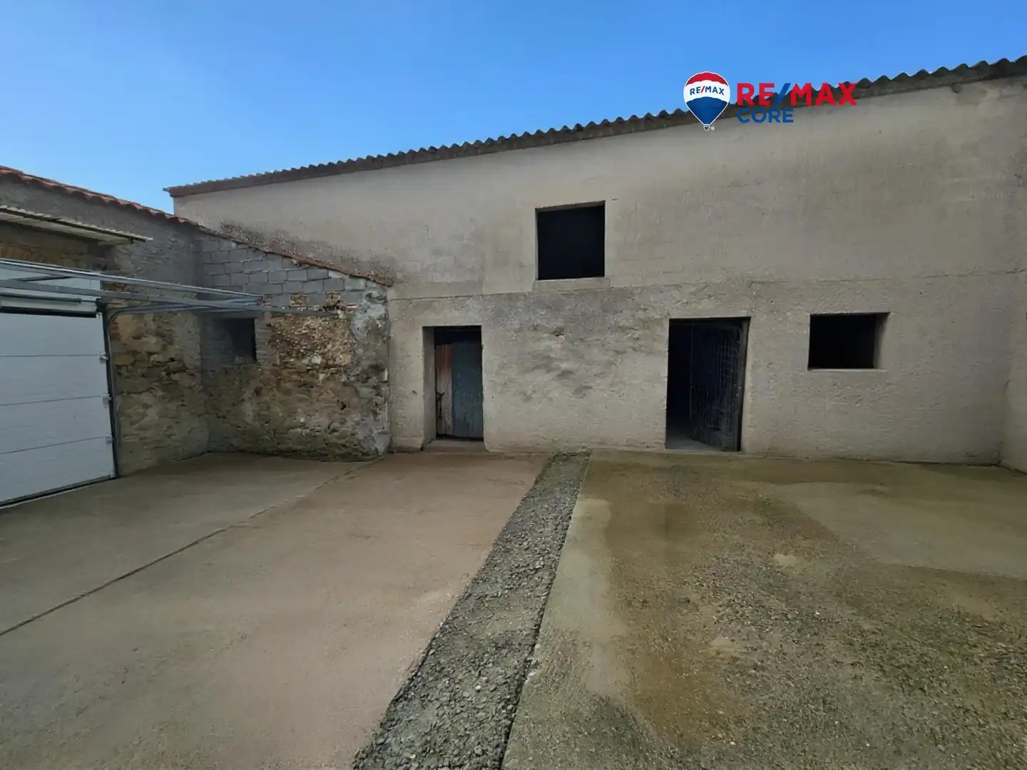 Vista exterior de Casa o chalet en venta en Almoharín con Calefacción