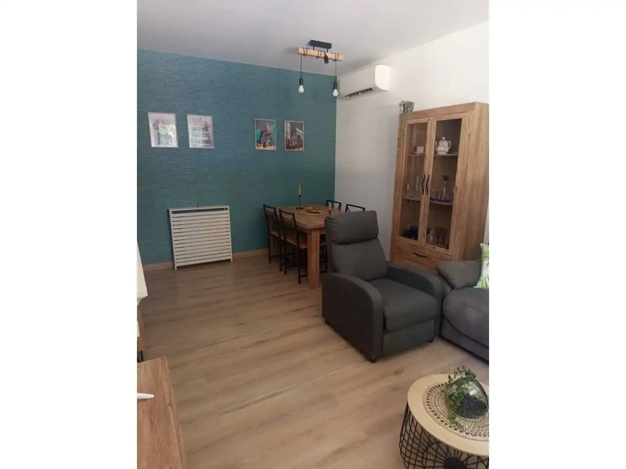 Living room of Flat for sale in La Roca del Vallès  with Air Conditioner, Heating and Private garden