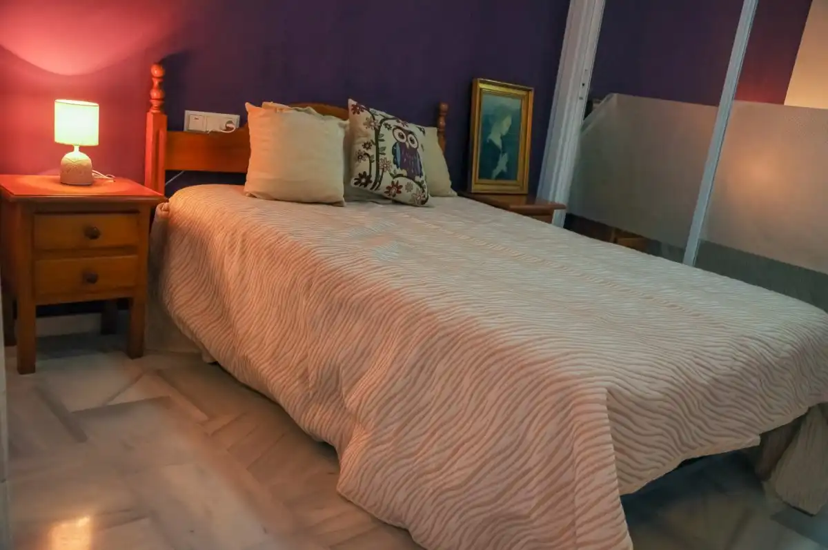 Bedroom of Flat for sale in Málaga  with Balcony