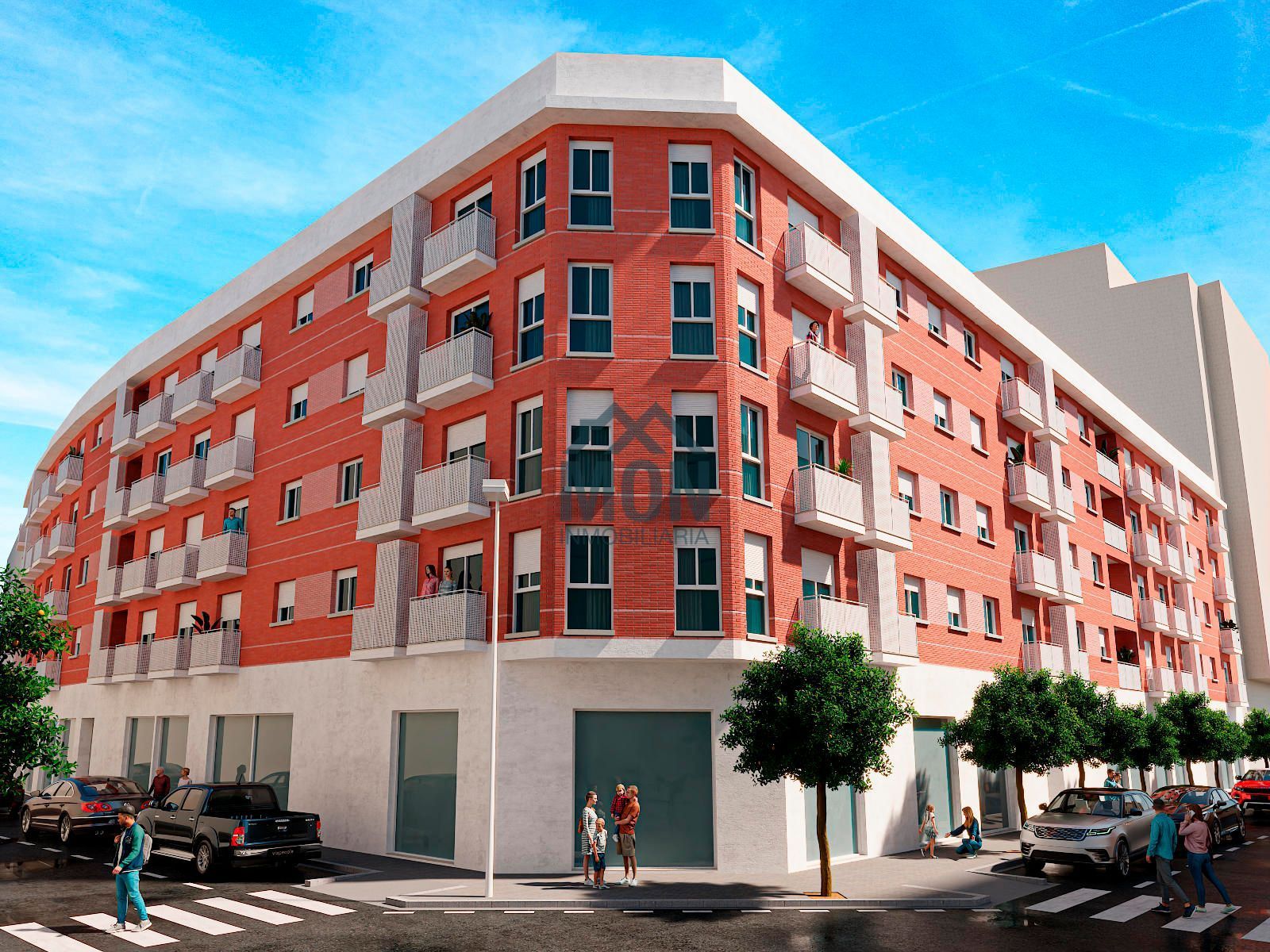 Vista exterior de Pis en venda en Onda amb Parquet, Terrassa i Traster