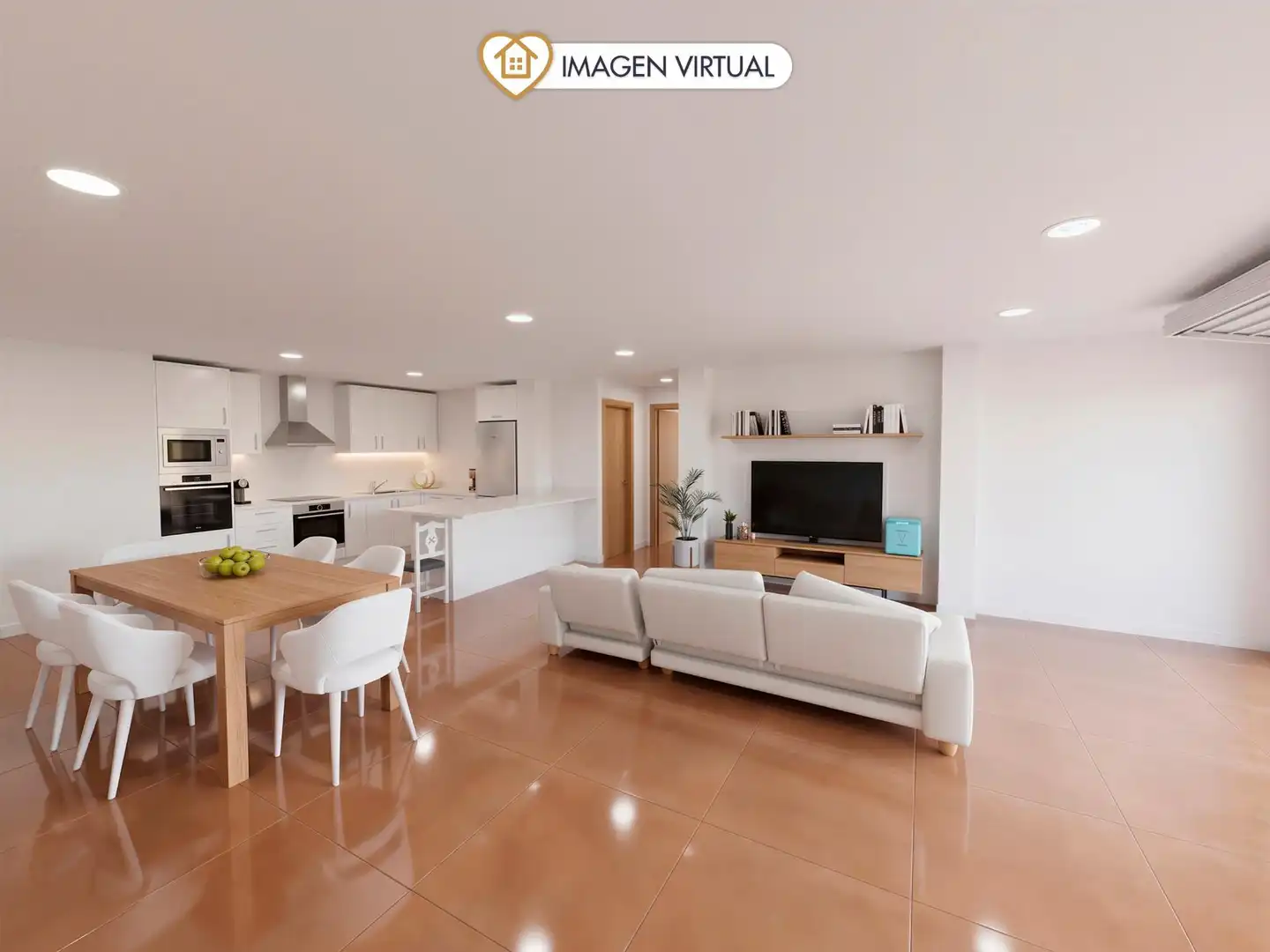 Sala d'estar de Casa o xalet en venda en Vallirana amb Calefacció, Jardí privat i Terrassa