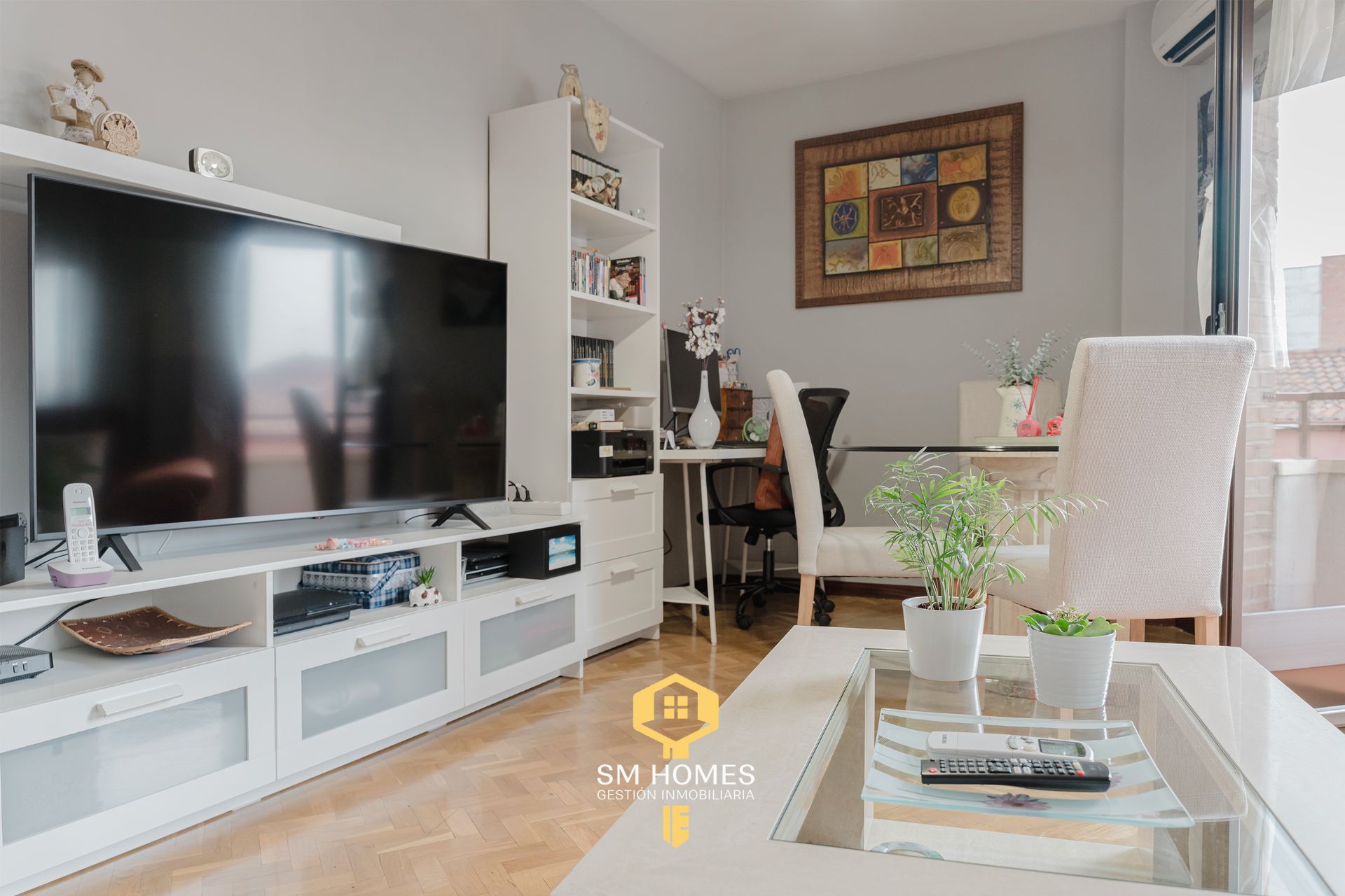 Living room of Flat for sale in Mejorada del Campo  with Air Conditioner, Heating and Terrace