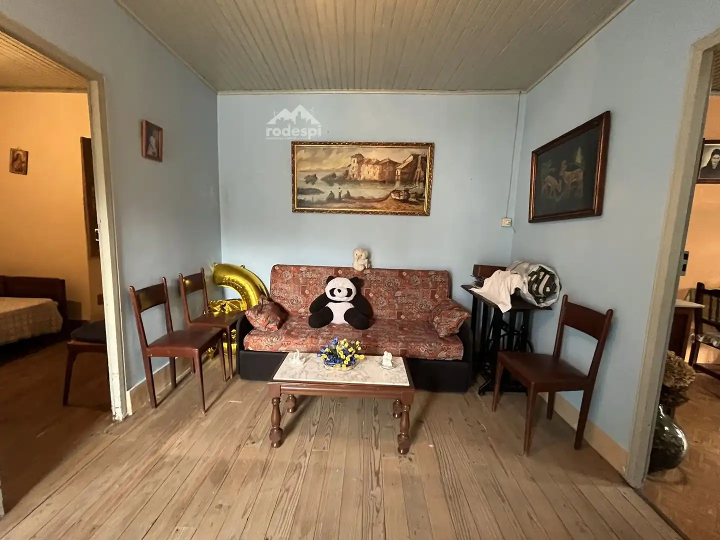 Living room of Houses for sale in Padrenda  with Terrace and Furnished