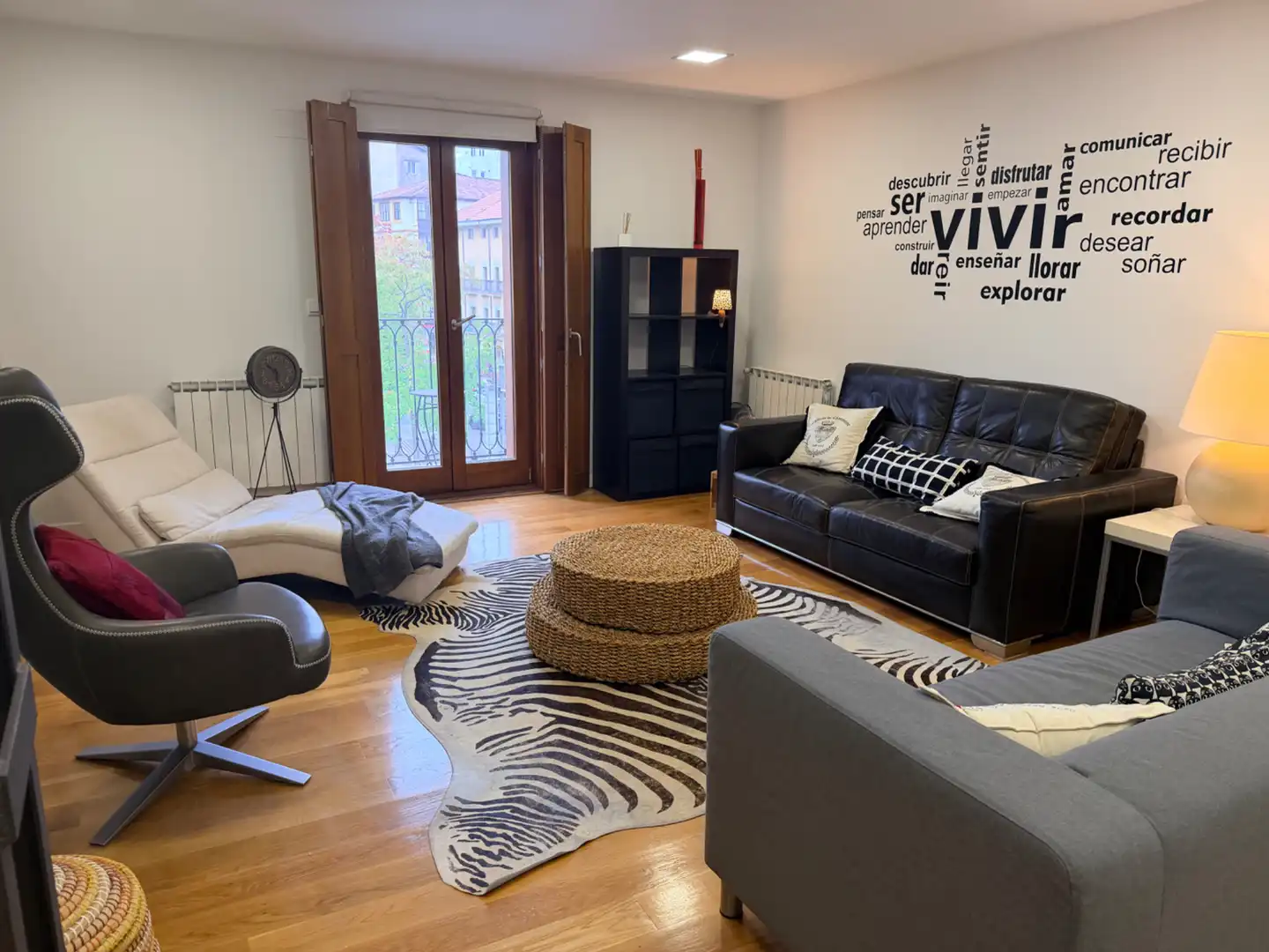Living room of Flat for rent in Centro
