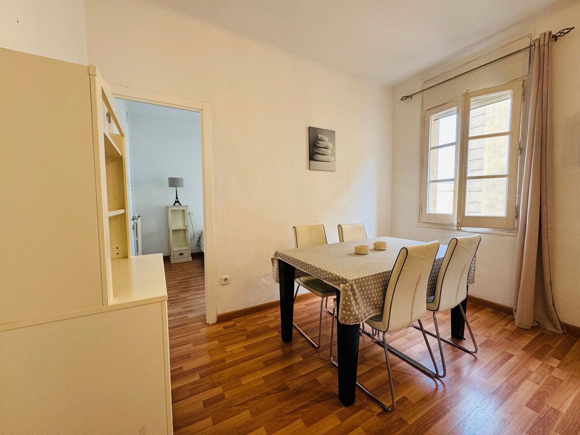 Dining room of Flat for sale in Figueres  with Heating and Parquet flooring