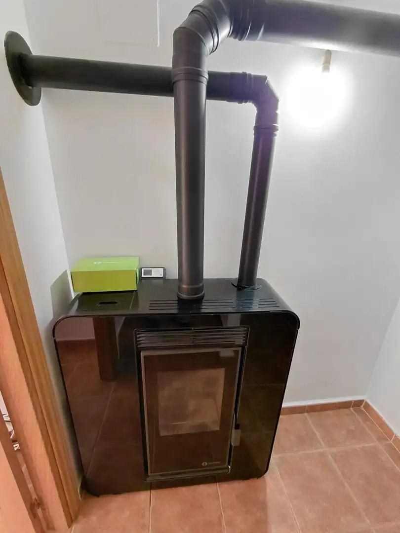 Sala de estar de Dúplex en venta en El Berrueco con Terraza