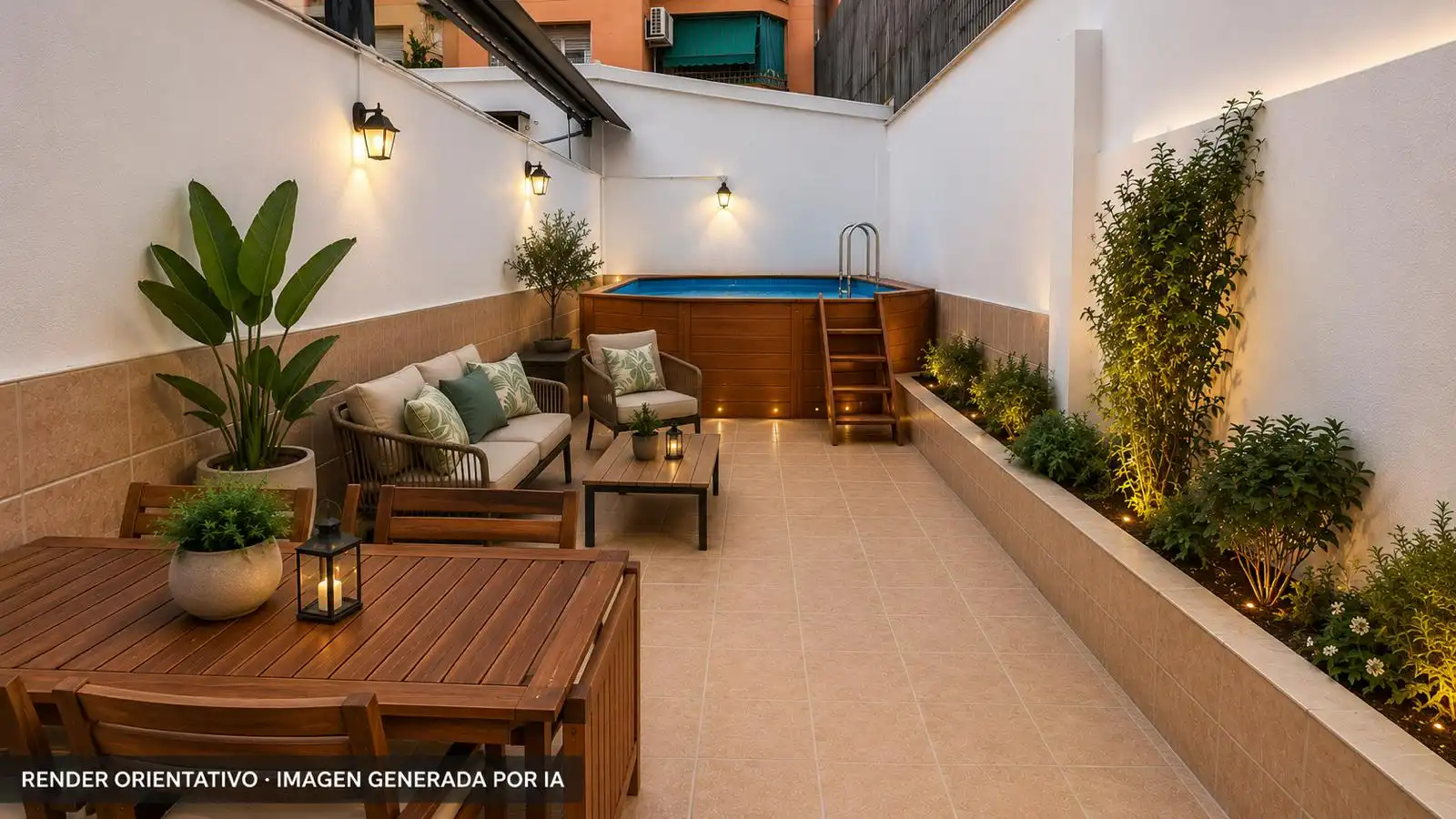 Terraza de Dúplex en venta en Badalona con Calefacción, Terraza y Balcón