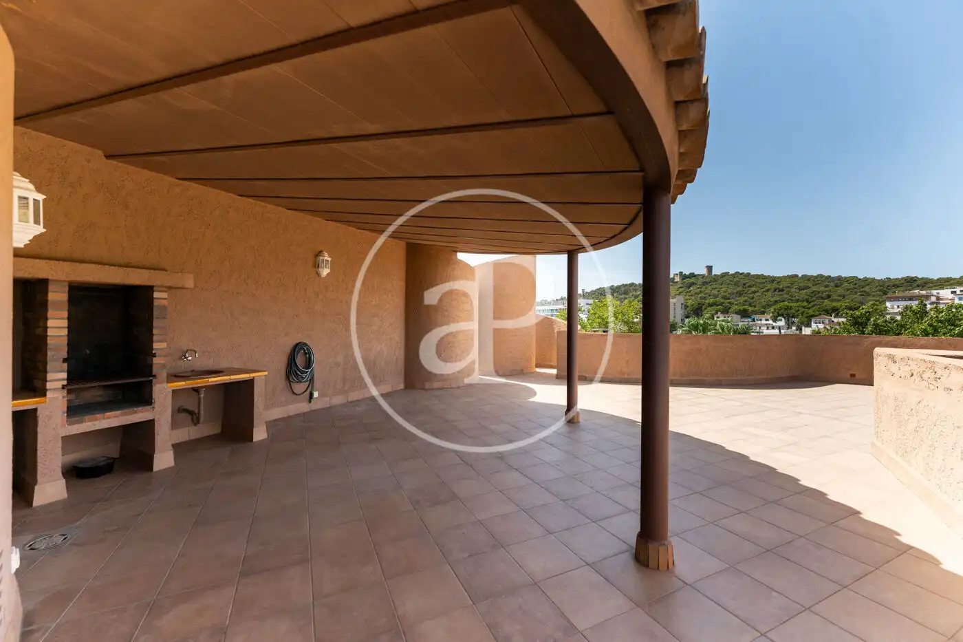 Terrassa de Àtic de lloguer en  Palma de Mallorca amb Aire condicionat, Calefacció i Jardí privat