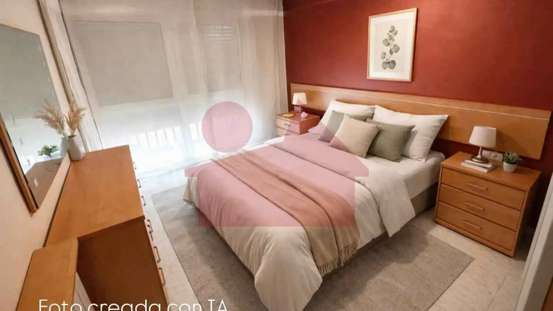 Bedroom of Flat for sale in Mollet del Vallès  with Heating, Furnished and Oven