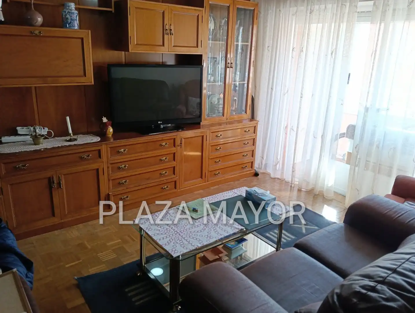 Sala de estar de Piso en venta en Salamanca con Calefacción, Parquet y Amueblado