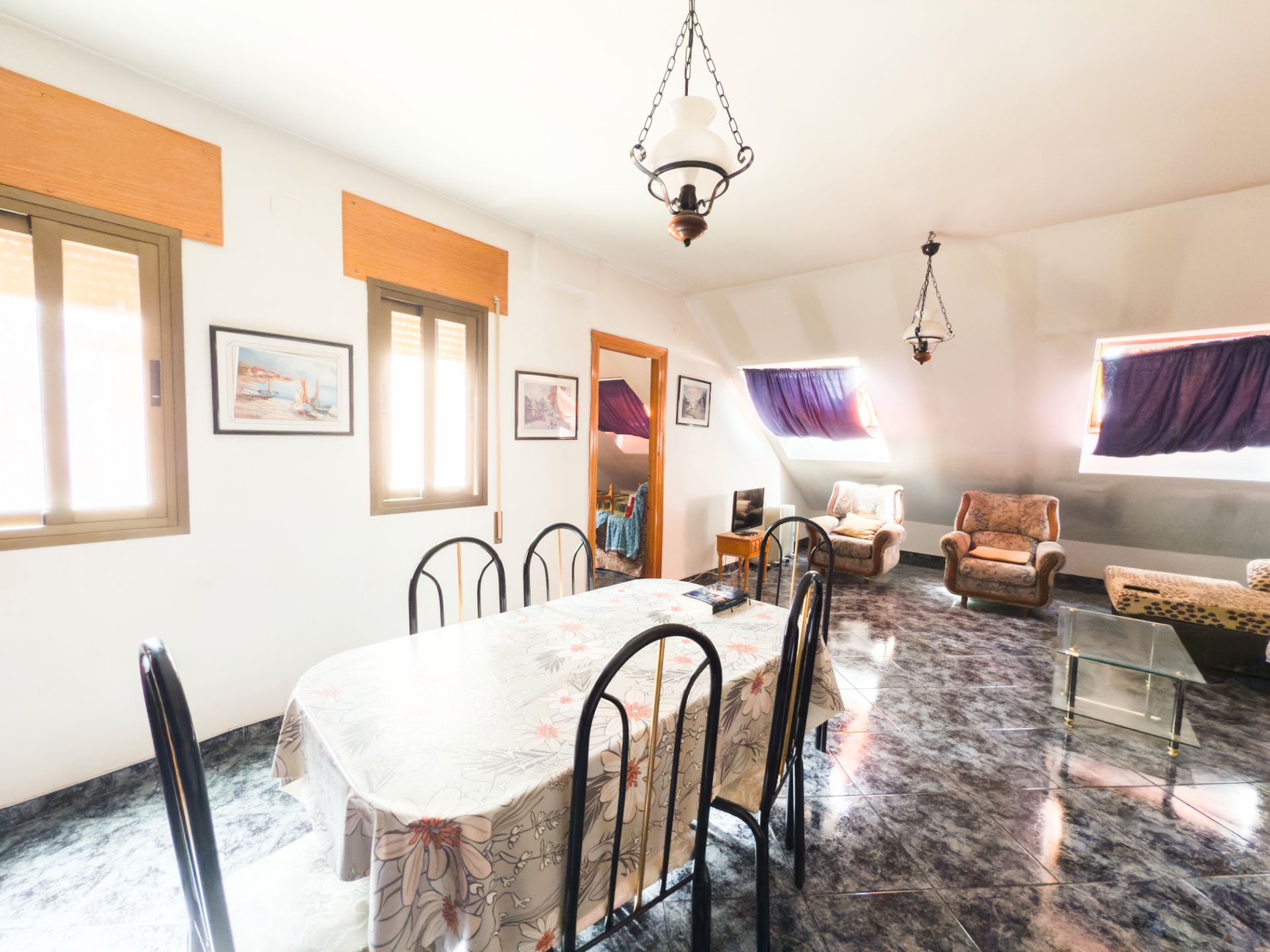 Menjador de Àtic en venda en Huéscar amb Moblat, Forn i Rentadora