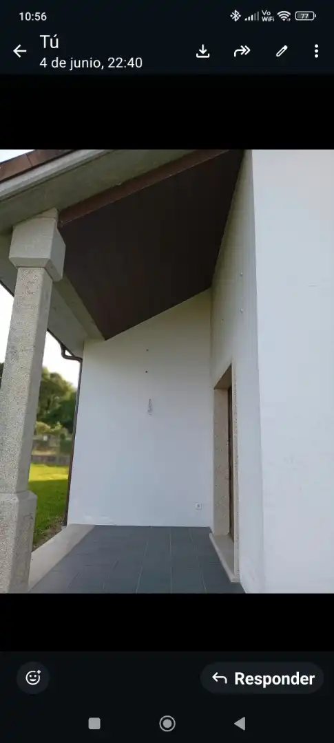 Terraza de Casa o chalet en venta en Rois con Calefacción, Jardín privado y Terraza