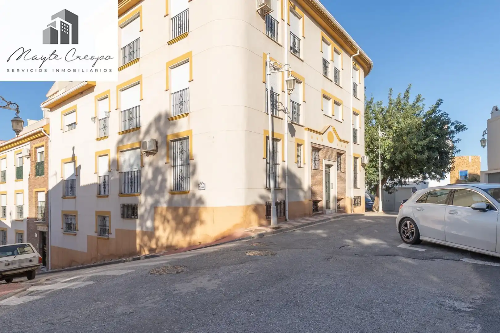 Außenansicht von Wohnung zum Verkauf in Gualchos mit Klimaanlage, Abstellraum und Möbliert