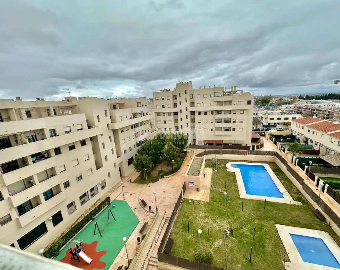 Vista exterior de Piso en venta en Jerez de la Frontera con Aire acondicionado, Calefacción y Terraza