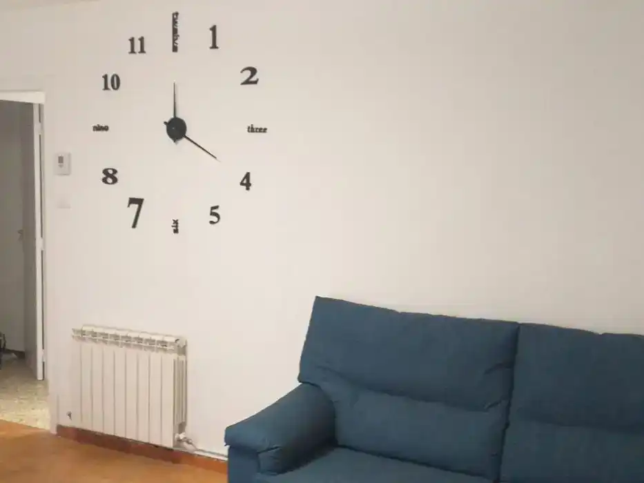 Wohnzimmer von Wohnung zur Miete in  Huesca Capital mit Balkon