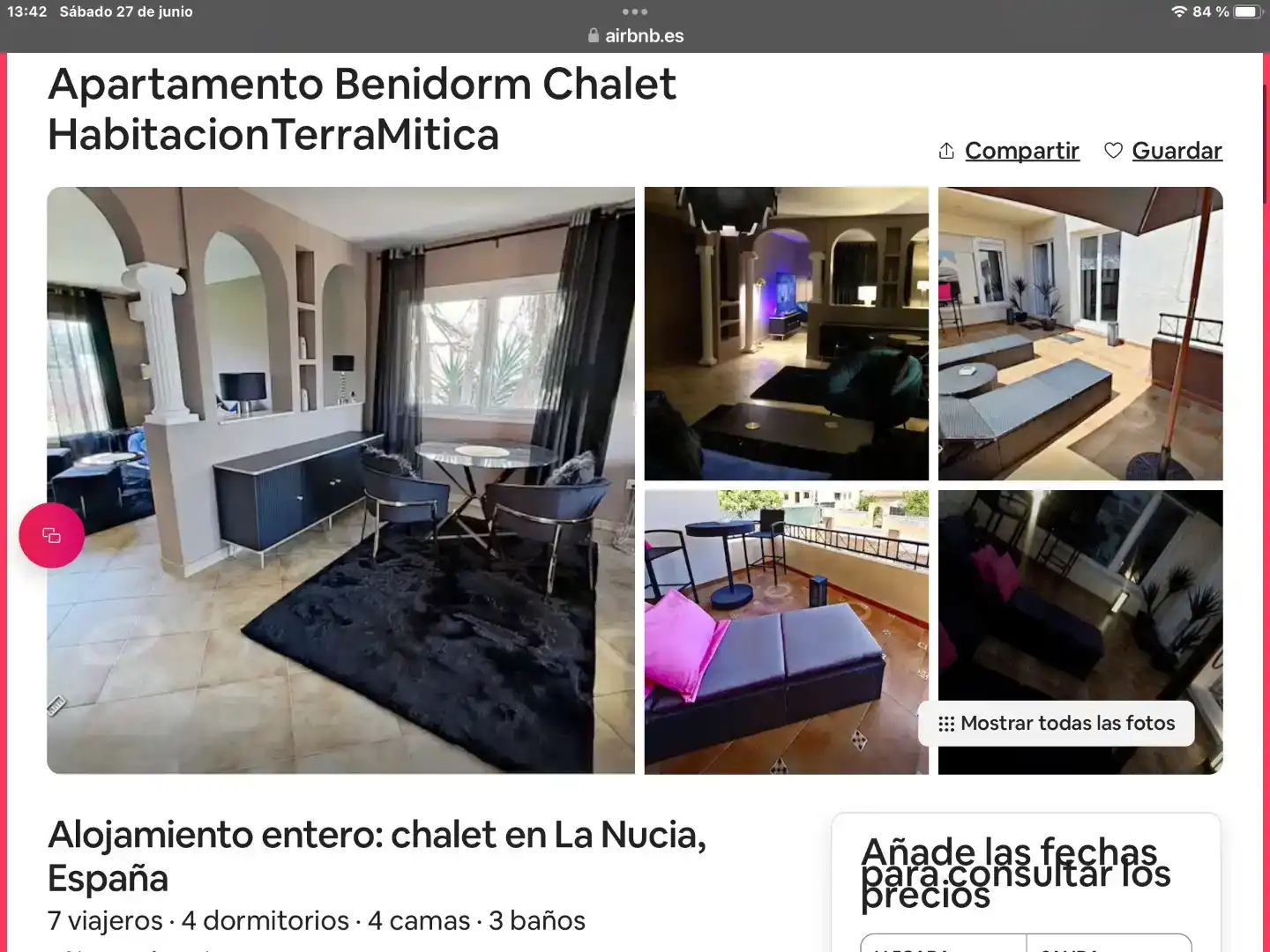 Schlafzimmer von Wohnung zum Verkauf in La Nucia mit Klimaanlage und Balkon