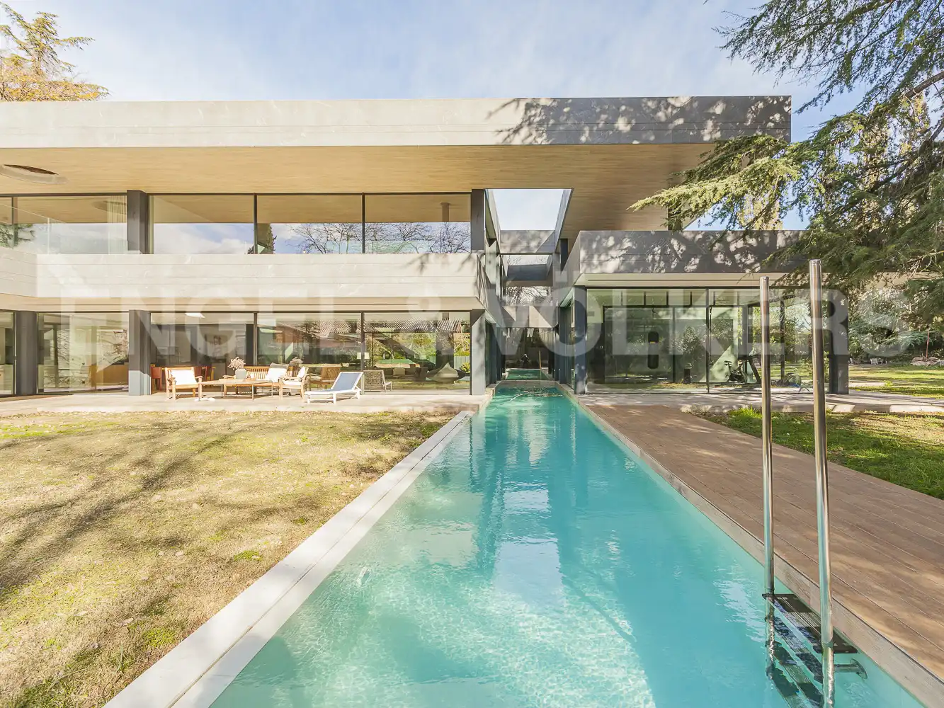 Jardí de Casa o xalet de lloguer en Sant Cugat del Vallès amb Aire condicionat, Calefacció i Jardí privat