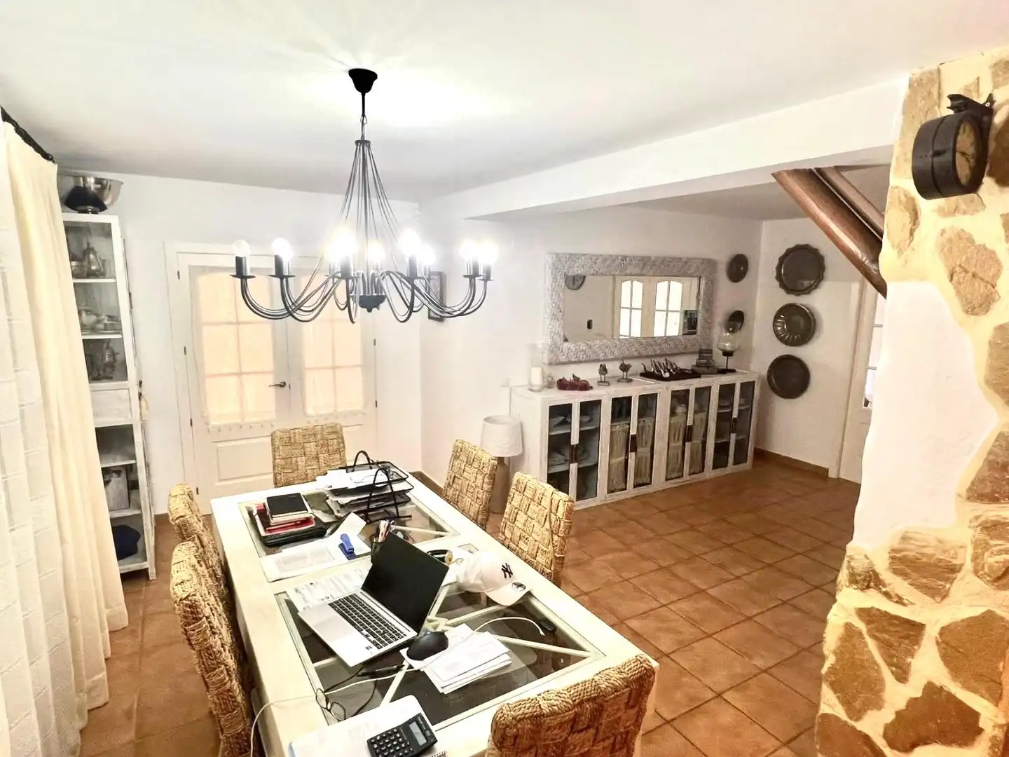 Comedor de Casa o chalet en venta en Mutxamel con Aire acondicionado, Calefacción y Jardín privado
