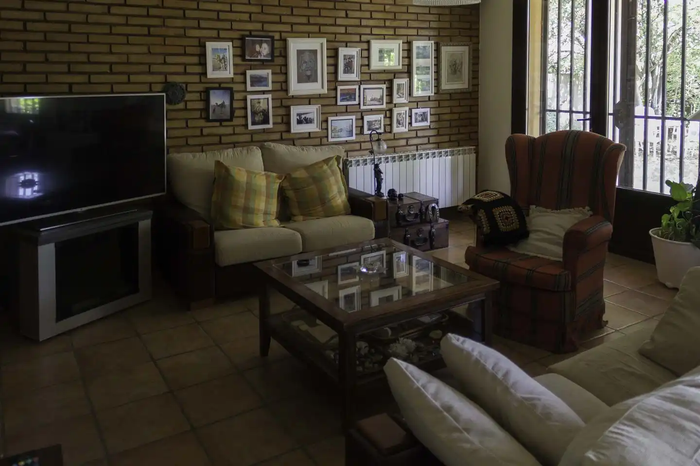 Sala d'estar de Casa o xalet en venda en Alfaro amb Aire condicionat, Calefacció i Jardí privat