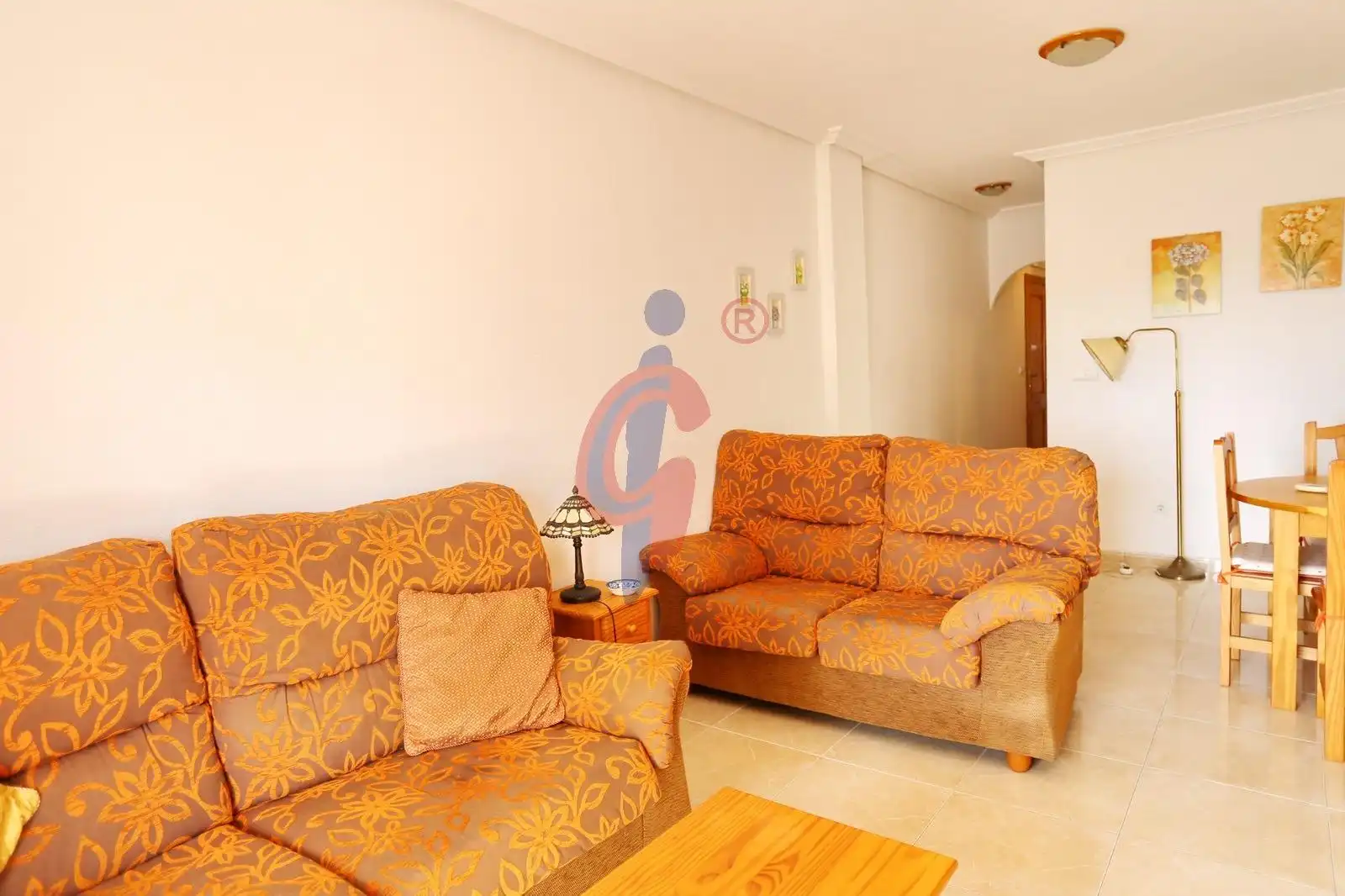Sala de estar de Piso en venta en Guardamar del Segura con Aire acondicionado, Calefacción y Terraza