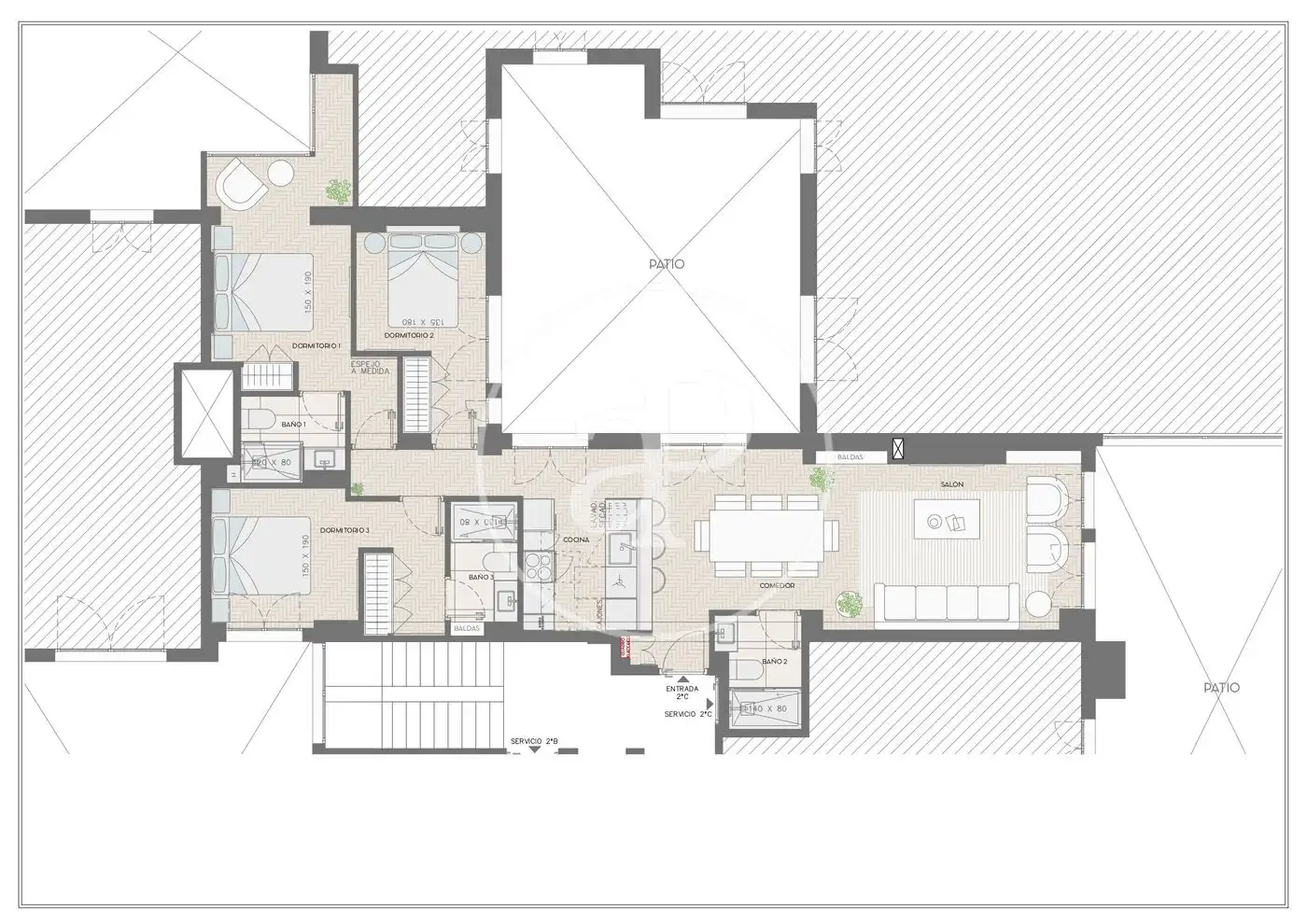 Piso en venta en C. de Hermosilla, Goya
