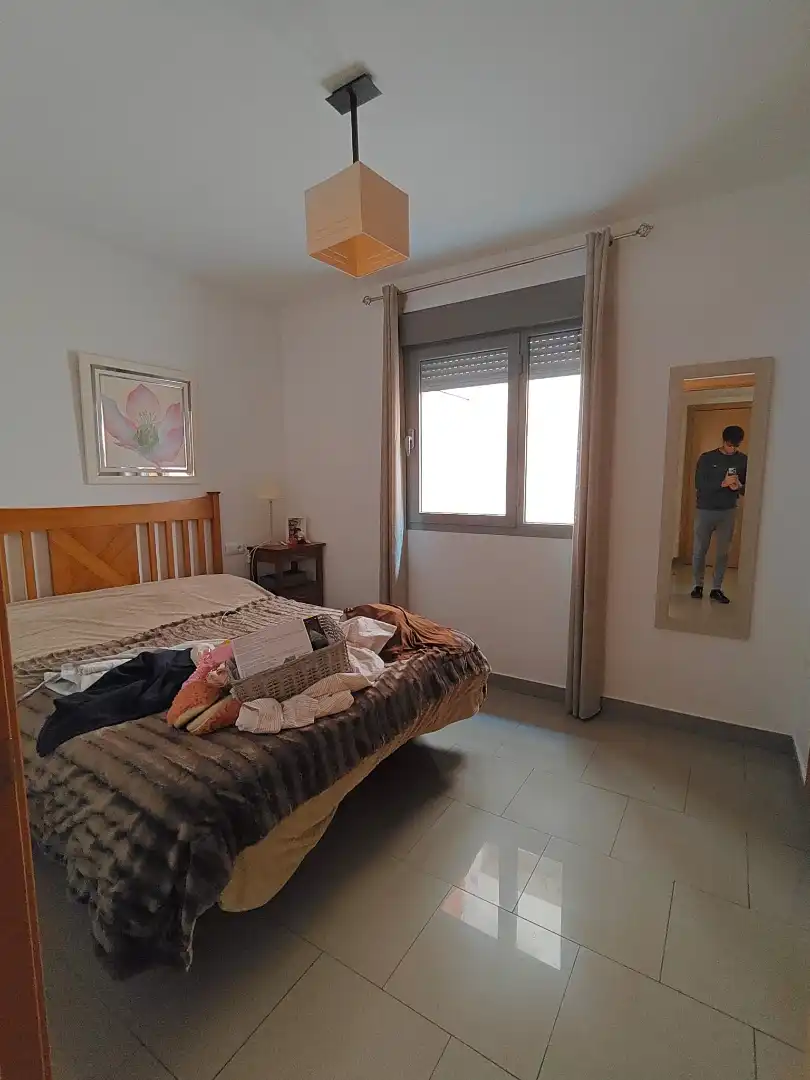 Bedroom of Flat for rent in Zafra  with Air Conditioner, Heating and Storage room