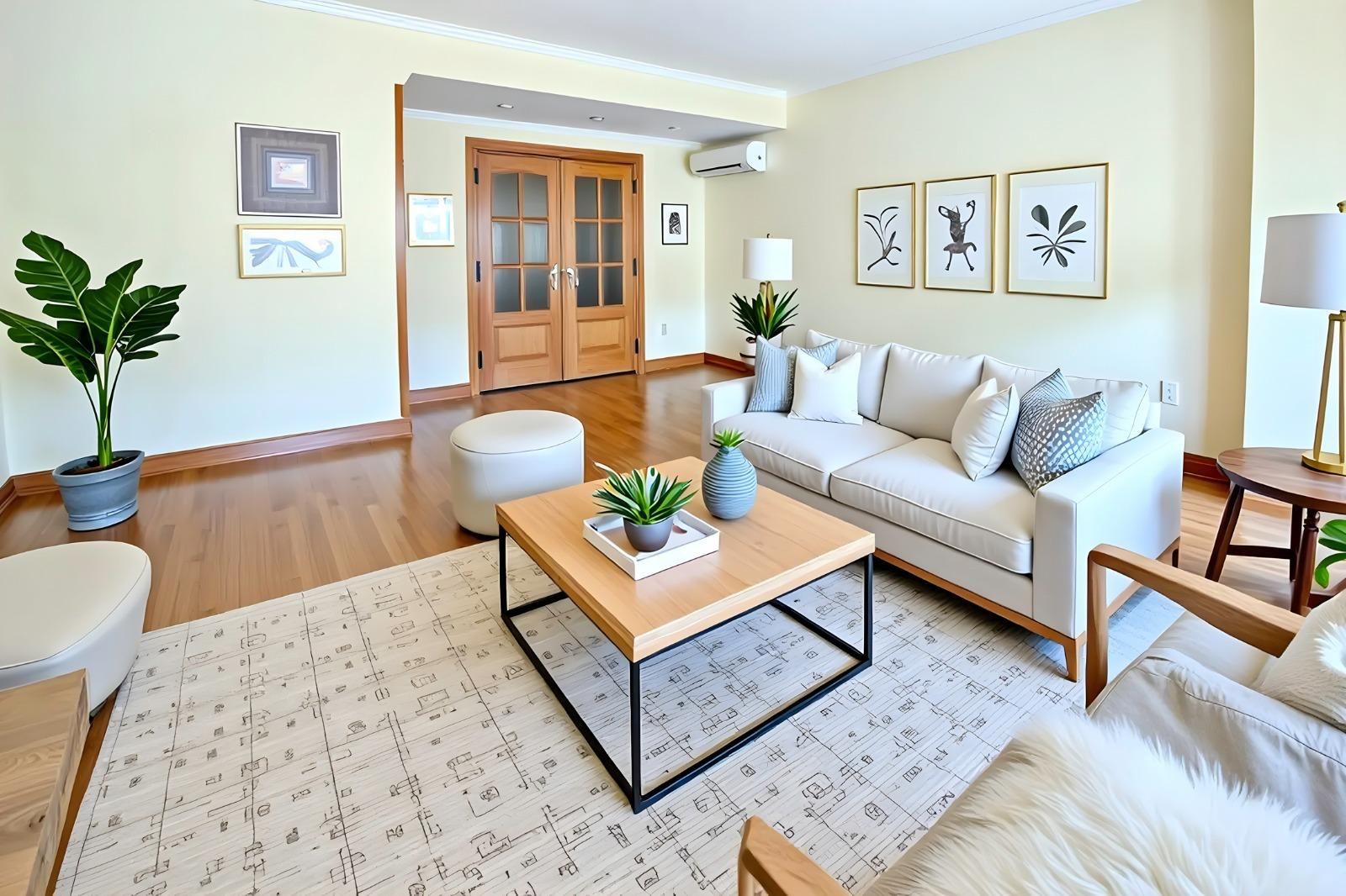 Living room of Flat for sale in Alicante / Alacant  with Air Conditioner, Terrace and Balcony