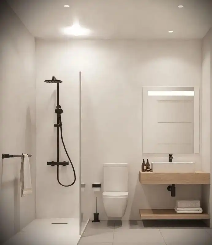 Baño de Piso en venta en Jávea / Xàbia con Jardín privado, Alarma y Piscina comunitaria