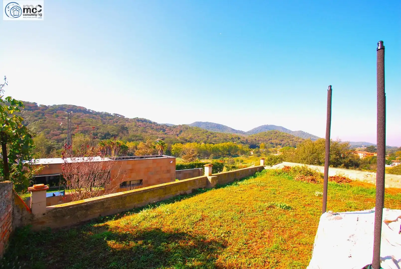 Terraza de Casa o chalet en venta en Vallromanes con Calefacción, Jardín privado y Terraza