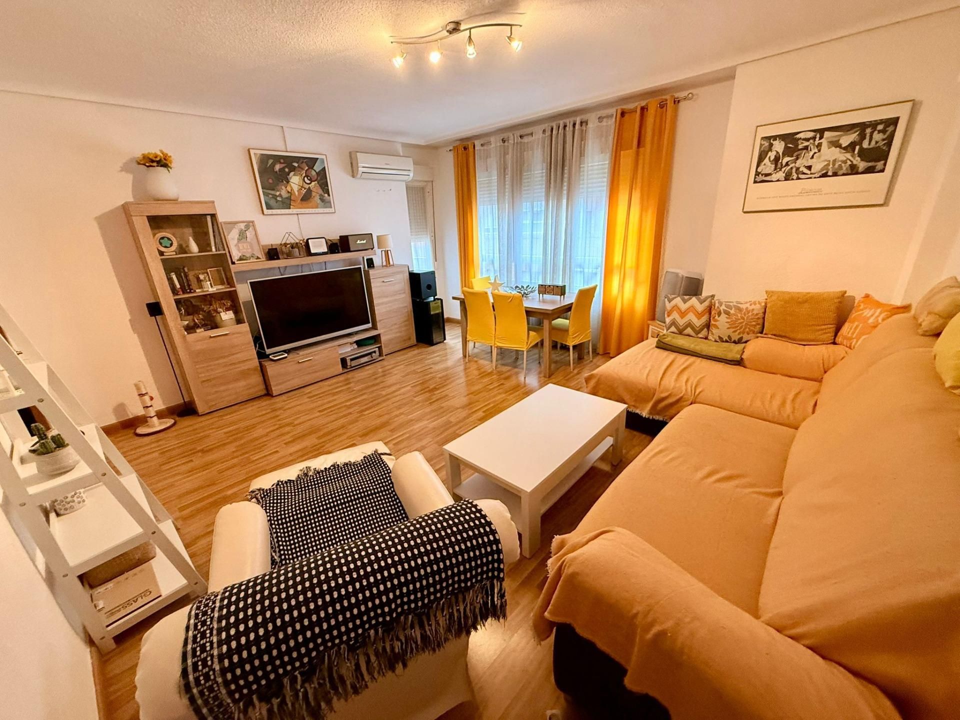 Living room of Flat for sale in  Albacete Capital  with Heating