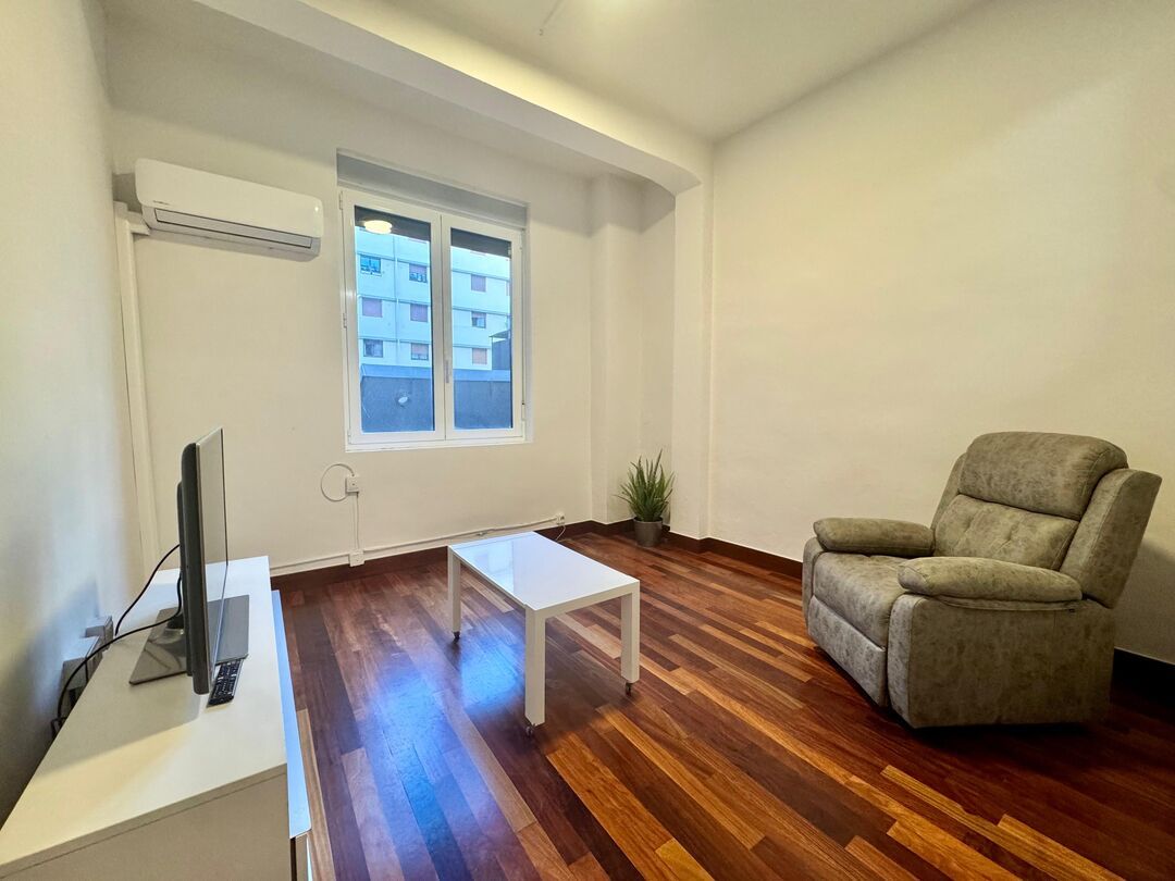 Sala de estar de Piso en venta en Donostia - San Sebastián  con Aire acondicionado, Calefacción y Balcón